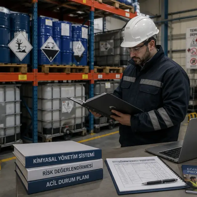 Tehlikeli madde ve TMGD temalı görsel
