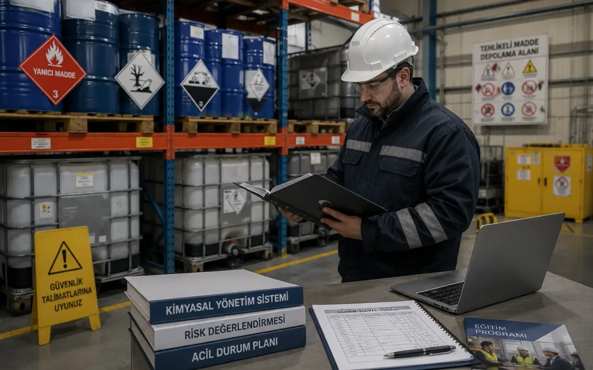 Tehlikeli madde ve TMGD temalı görsel